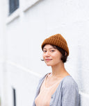Biggie Rib Hat | Handknit Design Sample | Brooklyn Tweed