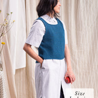 Byssa Tank | Knitting Pattern by Victoria Pemberton | Brooklyn Tweed
