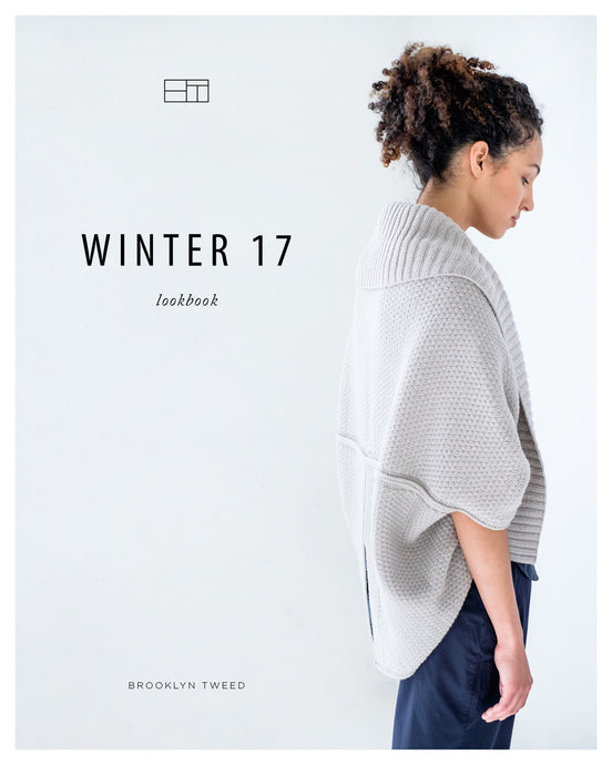Winter 2017 | Knitting Pattern Collection Lookbook Cover by Brooklyn Tweed