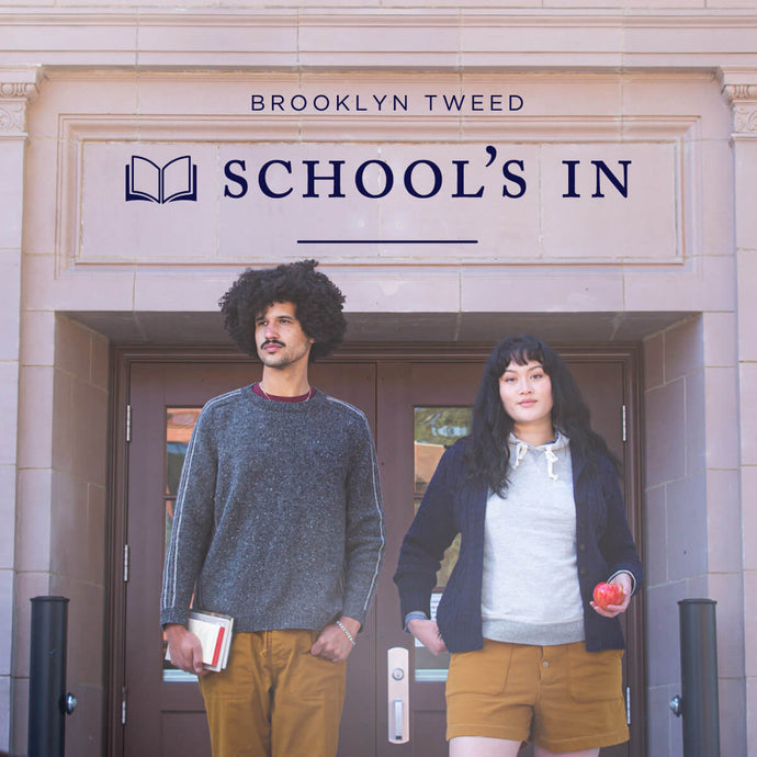 School's In Lookbook | Fall 2021 Knitting Pattern Collection | Brooklyn Tweed