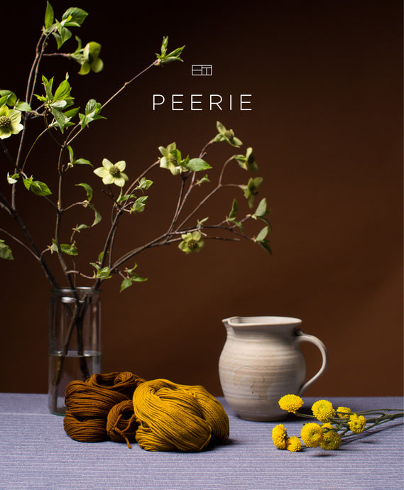 Peerie Yarn | Knitting Pattern Collection Lookbook Cover by Brooklyn Tweed
