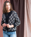Checkers Cardigan | Knitting Pattern by Lis Smith | Brooklyn Tweed