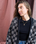 Checkers Cardigan | Knitting Pattern by Lis Smith | Brooklyn Tweed