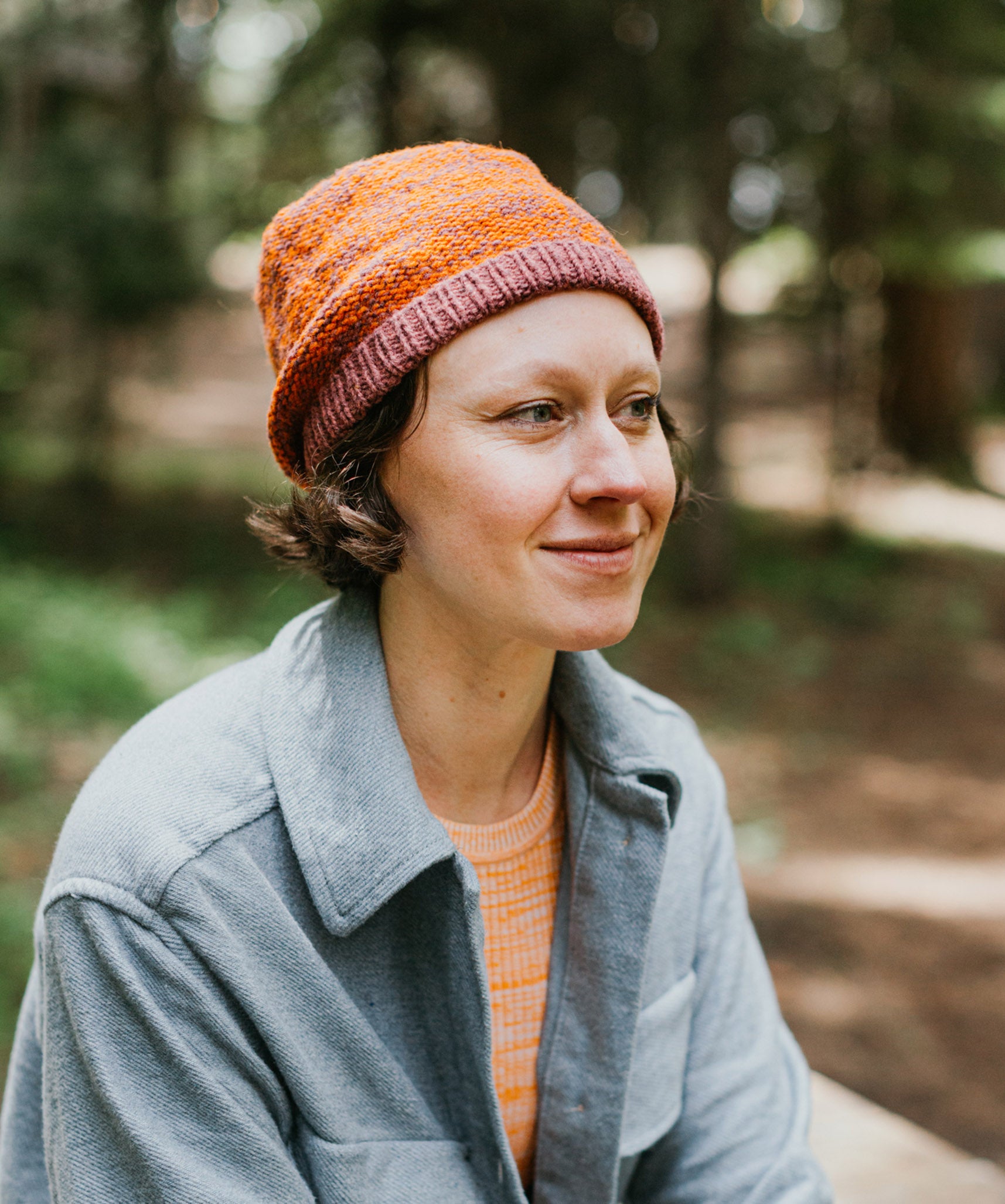 Cloudline Hat Handknit Design Sample Brooklyn Tweed