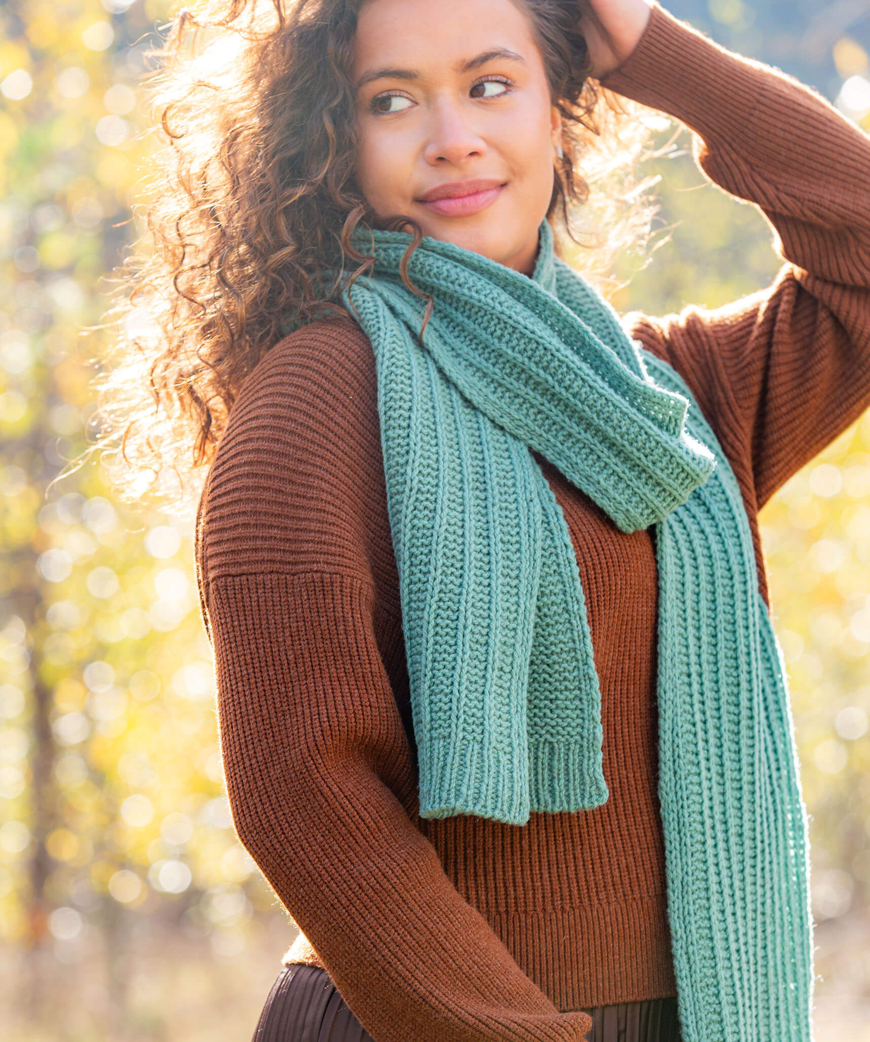 Dunaway Scarf | Knitting Pattern by Julie Hoover | Brooklyn Tweed