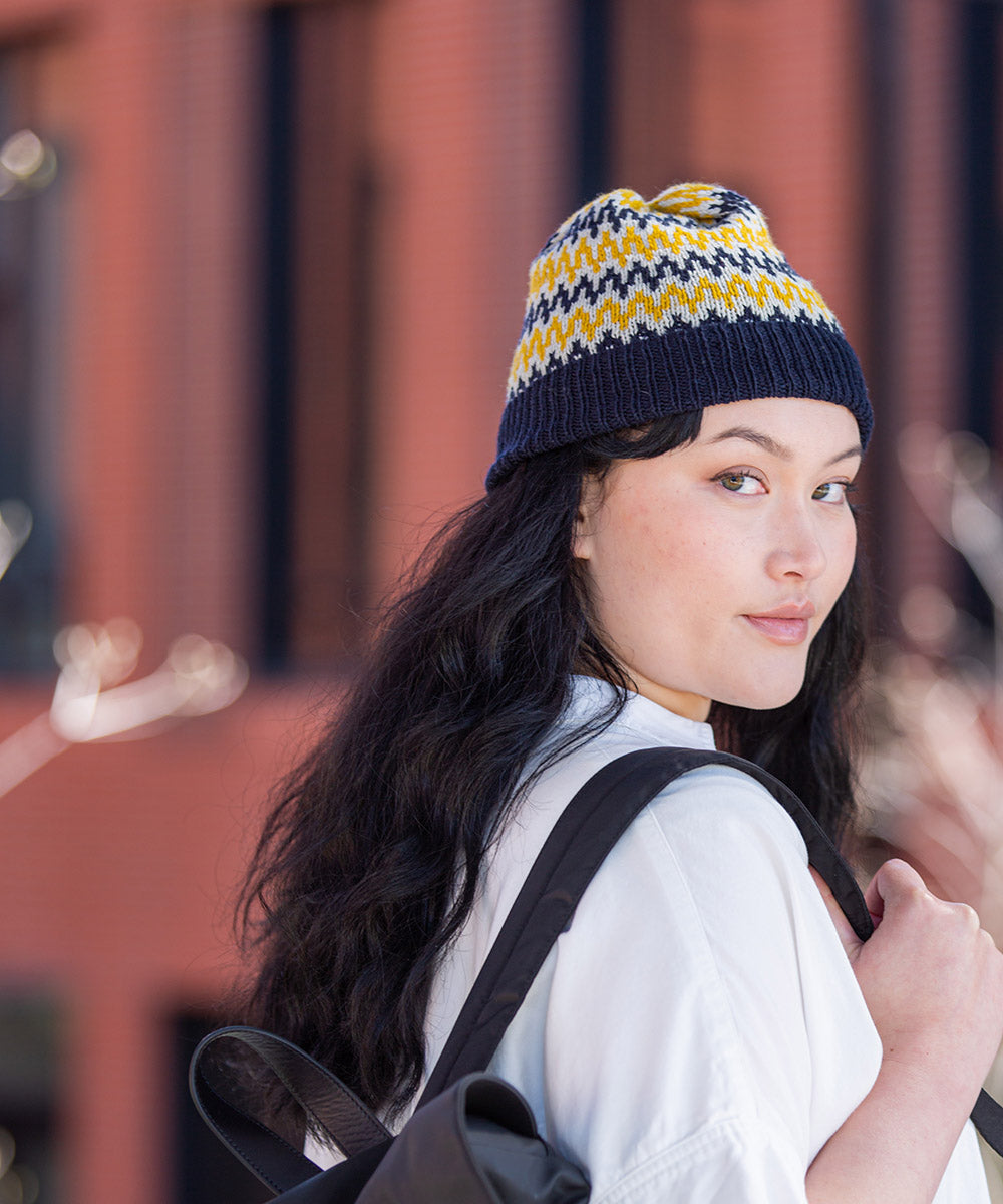 Elzy Hat | Handknit Design Sample | Brooklyn Tweed Elzy Hat | Handknit Design Sample | Brooklyn Tweed