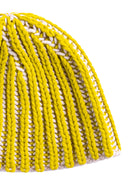 First Brioche Hat | Beginner Knitting Pattern | BT by Brooklyn Tweed - Flat (wrong side)