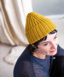Grooves Hat | Handknit Design Sample | Brooklyn Tweed