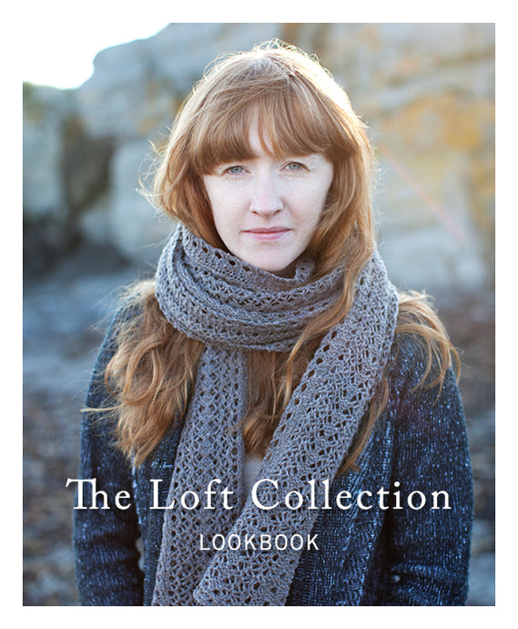 Loft Yarn | Knitting Pattern Collection Lookbook Cover by Brooklyn Tweed