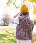Roko Vest | Handknit Design Sample | Brooklyn Tweed