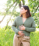 Shapeshift Cardigan | Handknit Design Sample | Brooklyn Tweed