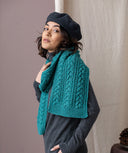 Woven Roots Scarf | Handknit Design Sample | Brooklyn Tweed