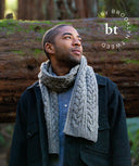 Woven Roots Scarf | Designed by Jared Flood | BT by Brooklyn Tweed