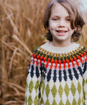 Arlecchino Children's Sweater | Knitting Pattern by Sophie Ochera