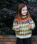 Arlecchino Children's Sweater | Knitting Pattern by Sophie Ochera