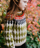 Arlecchino Children's Sweater | Knitting Pattern by Sophie Ochera