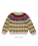 Arlecchino Children's Sweater | Knitting Pattern by Sophie Ochera