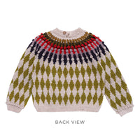 Arlecchino Children's Sweater | Knitting Pattern by Sophie Ochera