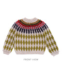 Arlecchino Children's Sweater | Knitting Pattern by Sophie Ochera