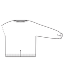 Arlecchino Children's Sweater | Knitting Pattern by Sophie Ochera - Schematic