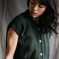 Ashfork Vest | Knitting Pattern by Aude Martin