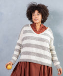 Benton Pullover | Knitting Pattern by Julie Hoover