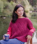 Bowhall Pullover | Knitting Pattern by Monica Christine (Maier)