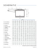 Bowhall Pullover | Knitting Pattern by Monica Christine (Maier) Schematic Sizing
