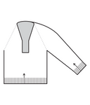 Brownstone Pullover | Knitting Pattern by Jared Flood - Schematic