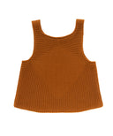 Flat Lay Peerie Back Byssa Tank | Knitting Pattern by Victoria Pemberton | Brooklyn Tweed