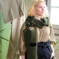 Calcarea Scarf | Knitting Pattern by Josée Paquin | Brooklyn Tweed