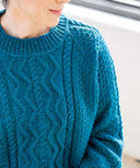 Cambys Pullover | Knitting Pattern by Orlane Sucche in Imbue Diebenkorn