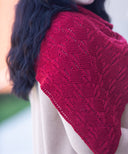 Crosson Triangle Shawl | Knitting Pattern by Maria Matveeva