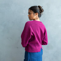 Culm Pullover | Knitting Pattern by Fiona Alice in Tones Light Yarn