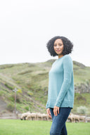 Dominy Pullover | Knitting Pattern by Gudrun Johnston