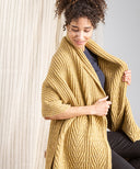 Douro Brioche Wrap | Knitting Pattern by Norah Gaughan | Brooklyn Tweed