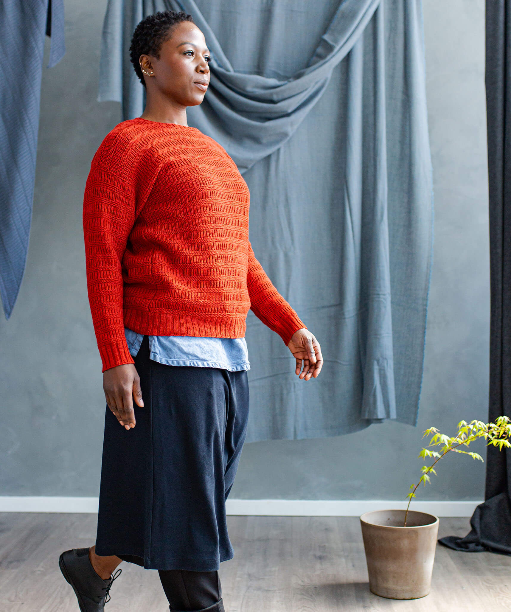 Eagan Pullover Knitting Pattern by Fiona Alice Brooklyn Tweed