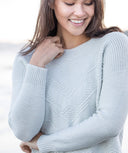 Ecola Pullover | Knitting Pattern by Jennifer Brou