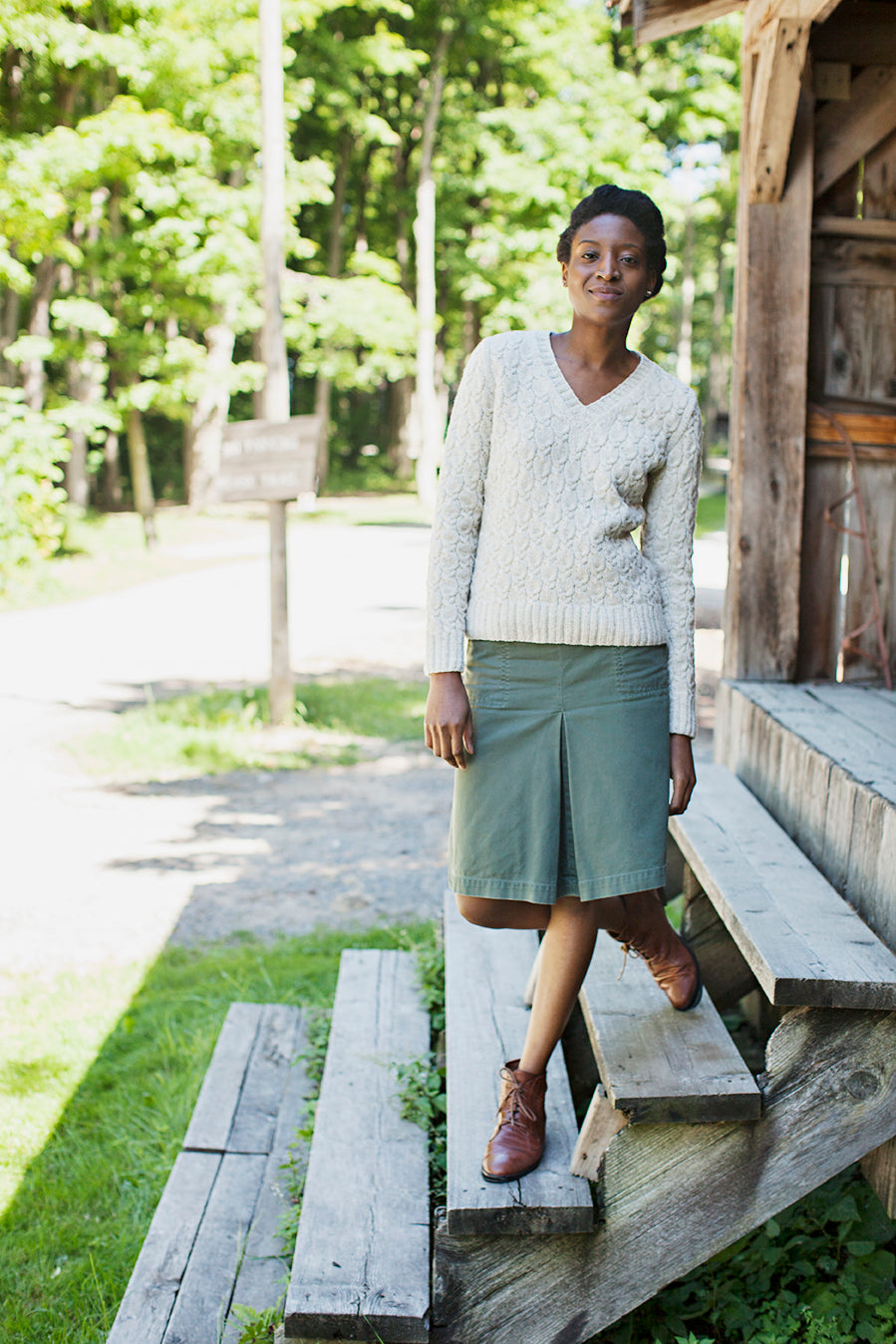 Emery Pullover | Knitting Pattern by Michele Wang | Brooklyn Tweed