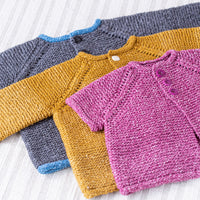 Ezra Baby Cardigan | Knitting Pattern by Jared Flood | BT by Brooklyn Tweed