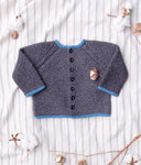 Ezra Baby Cardigan | Knitting Pattern by Jared Flood | BT by Brooklyn Tweed
