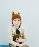 Fawn and Fox Hats | Knitting Pattern by Olya Mikesh