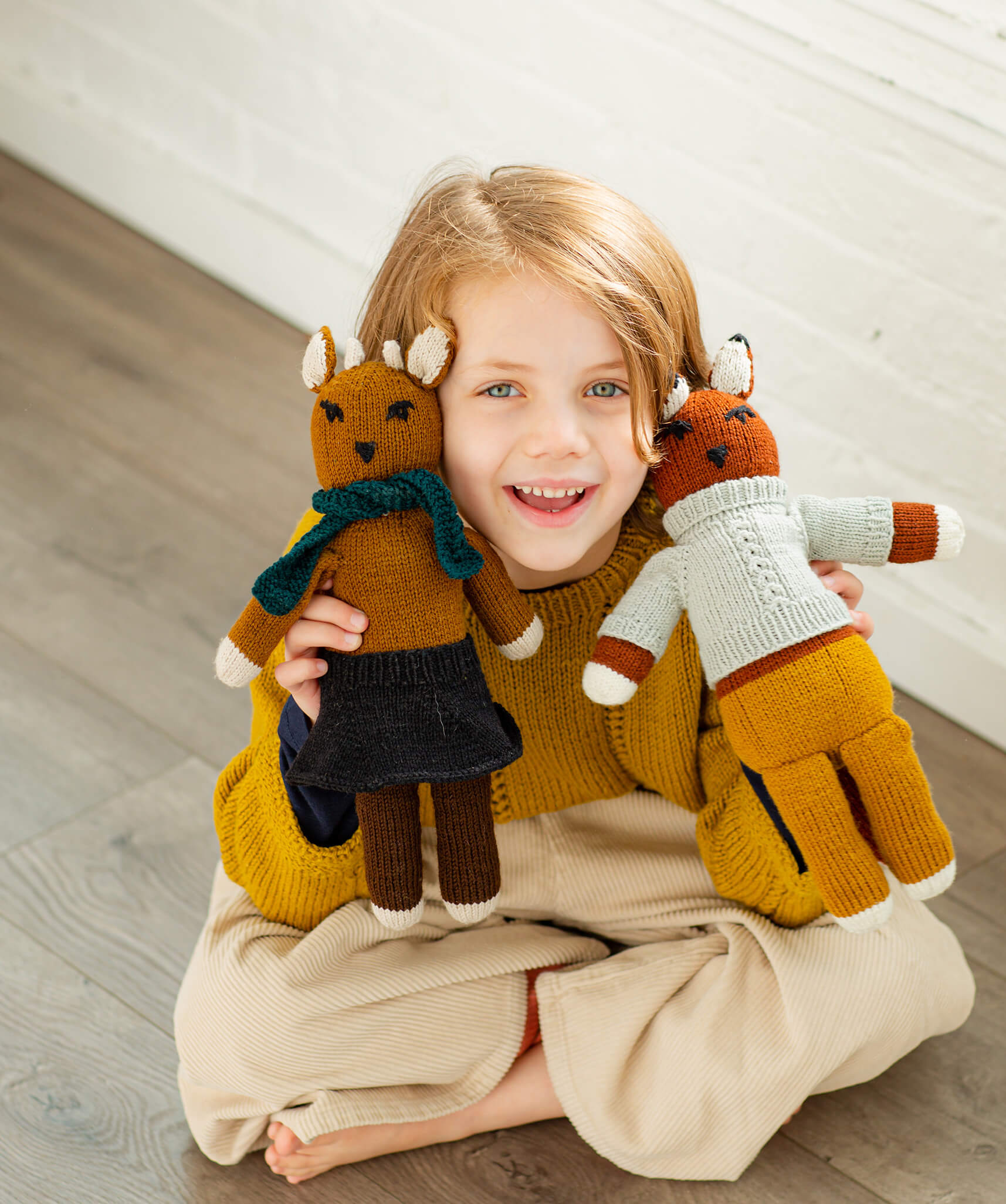 Fawn and Fox Toys | Knitting Pattern by Olya Mikesh Fawn and Fox Toys | Knitting Pattern by Olya Mikesh