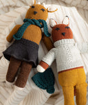 Fawn and Fox Toys | Knitting Pattern by Olya Mikesh