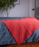 Forest Stroll Blanket | Handknit Design Sample | Brooklyn Tweed