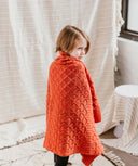 Forest Stroll Blanket | Handknit Design Sample | Brooklyn Tweed
