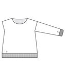 Hawser Pullover | Knitting Pattern by Jared Flood - Schematic