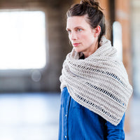 Notch Wrap | Knitting Pattern by Norah Gaughan
