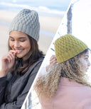Kas Hat | Knitting Pattern by Stefanie Sichler - COVER Split Image