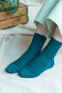 Lewaro Socks | Knitting Pattern by Dawn Henderson | Brooklyn Tweed